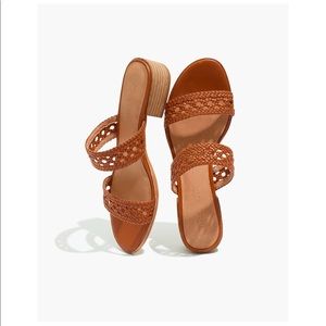 Madewell Marianna Basketweave Slide Sandal